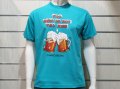 Нова мъжка тениска с трансферен печат Two Beer or not Two Beer, бири, алкохол, снимка 5