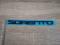 черен надпис Kia Sorento Киа Соренто, снимка 3