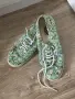 Кецове Vans велурени и зелени на цветя, снимка 3