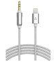 AUX кабел за iPhone - Lightning port към 3.5мм AUX - 1м, снимка 1 - Други - 40383318