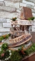 Къща с цветя на три нива-ръчна изработка., снимка 10