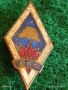 Рядка емайлирана значка от соца ДПО Противопожарна охрана за КОЛЕКЦИЯ 52807, снимка 2