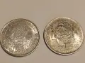 Мексико 5 песо 1953г. 100 песо 1978г. сребро, снимка 12