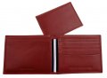 Нов Tommy Hilfiger Мъжки Кожен Червен Портфейл Портмоне, снимка 6