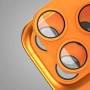 Etteri протектор задна камера пълна защита за iPhone 17 Pro Max (6.9), оранжев, снимка 3