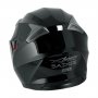 Шлем за мотор A-PRO BADGE BLACK, снимка 2