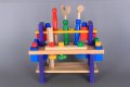Детска дървена маса с инструменти, снимка 2