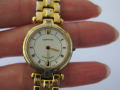 Дамски ретро часовник Certina Tangaro Quartz, позлатен, снимка 9