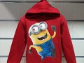 Нов детски суичър с трансферен печат на Миньон, снимка 7
