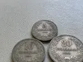 лот 5 стотинки, 10 стотинки, 20 стотинки 1906 Княжество България - 3 броя, снимка 2
