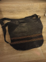 Черна кожена чанта, снимка 1 - Чанти - 44655085