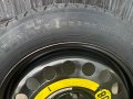 ЧИСТО НОВА ОРИГИНАЛНА РЕЗЕРВНА ДЖАНТА С ГУМА DUNLOP MERCEDES ML-164, 166 и GL  с РАЗМЕР:T 155/90D18 , снимка 2