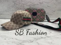 Gucci бежов комплект шапка и чанта, снимка 2