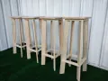 Дървени бар столове за заведения и дома , снимка 2