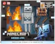 Нова Minecraft скелет фигурка 14 см с 6 аксесоара и пикселизиран дизайн, снимка 2