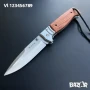 Огромен сгъваем нож BUCK-115x275, снимка 2