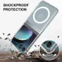 Motorola Razr 50 – Прозрачен Магнитен Калъф с MagSafe Удароустойчив и Устойчив на Надраскване + Прот, снимка 4