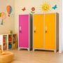 Метални гардеробчета с различни цветове-1-2,3,4 врати-налични!за детски градини,училище,занималня, снимка 11