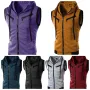 Мъжка жилетка без ръкави с качулка, 6цвята , снимка 1