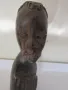 Глава на мъж-фигура от абанос от Гана, Африка, снимка 4