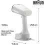 Уред за гладене с пара Braun QuickStyle 5  1200W , снимка 2