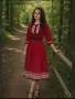 Дамски рокли с фолклорни мотиви , снимка 1