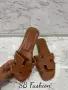 Hermes кафяви чехли 40 номер, снимка 2