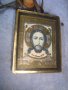 ПРАВОСЛАВНА ИКОНКА ДВУСТРАННА КРАСИВА СТАРА НАГРЪДНА  54451, снимка 3