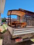 Беседка от метал и дърво,gazebo,wooden, снимка 6