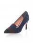 Елегантни обувки Zee Lane,кадифе , снимка 1 - Дамски обувки на ток - 31273909