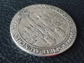 9999 ‰ Сребро Немски медал плакет Мюнхен 1972 Oz унция, снимка 3