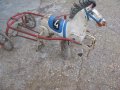 Детска количка метална с педали конче