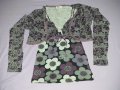 Интересна блуза 2 в 1, снимка 1 - Блузи с дълъг ръкав и пуловери - 31212051
