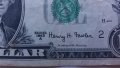 банкнота от 1 долар от 1963а г. със звезда, снимка 1 - Нумизматика и бонистика - 29849995