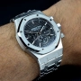 Audemars Piguet Royal Oak Chronograph 41mm Steel Black Dial Различни Варианти, снимка 11