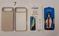 Силиконов калъф 9 € за iPhone 17 AIR + 6D стъклен протектор антистатик, 9Н удароустойчив, фасетиран., снимка 6