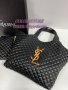 Луксозна Черна чанта реплика  YSL кодDS402, снимка 2