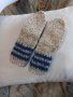 Ръчно плетени детски чорапи, дължина на ходилото 22 см., снимка 1 - Чорапи - 39748808