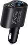 3 в 1 авто адаптер за запалка 12V/24V с 2x USB – до 120W, снимка 1