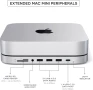 SATECHI Mac Mini Хъб и стойка Type-C с корпус за SSD, снимка 1