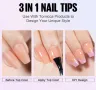 TOMICCA Soft Gel Nail Tips Комплект гел нокти, снимка 6