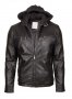 Мъжко зимно кожено яке – 3255, снимка 3