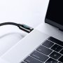 Кабел USB Type C - Type C M/M 1m 100W 5A QC3.0 Baseus CATSK-B01 Черна оплетка PD2.0 Cable USB Type-C, снимка 3