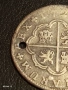 Сребърна монета 2 реала 1721г. Филип пети Сеговия Испания за КОЛЕКЦИЯ 52944, снимка 6