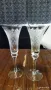 кристални сватбени чаши , снимка 2