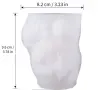 Молд коледно мече кашпа, снимка 4