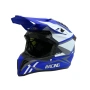 Кросова Каска за Мотокрос и Ендуро, Cross Helmet, Blue, снимка 2