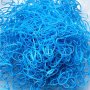 Силиконови ластици за плитки - Светло сини 1000 броя пакет, снимка 1 - Аксесоари за коса - 37252515