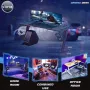 ПРОМОЦИЯ Геймърско бюро с LED RGB осветление WISFOR JJ-ZT823, снимка 3