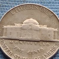 Стара монета 5 цента 1954г. САЩ рядка за КОЛЕКЦИОНЕРИ 40403, снимка 3 - Нумизматика и бонистика - 42729959